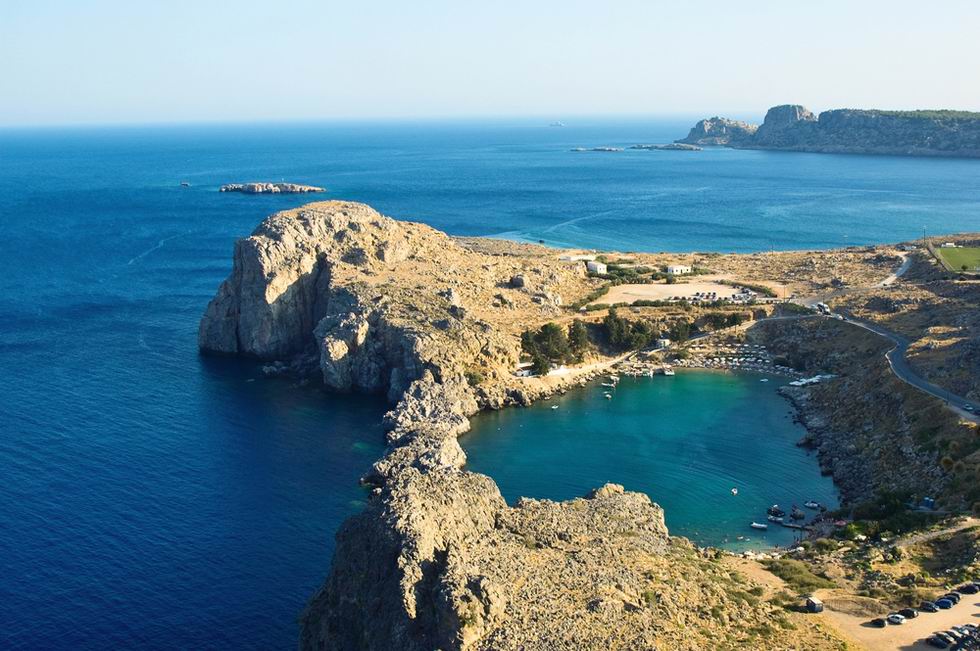 Agios Pavlos Beach Lindos Rodosz