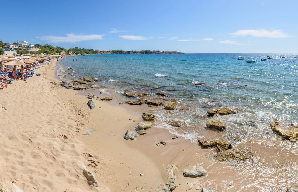 Pefkos beach